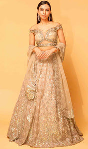 Grey Lehenga Set